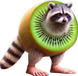 Pipi Kiwi - 奇異果浣熊