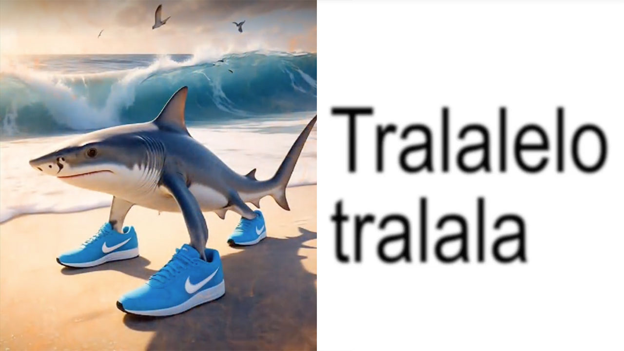 Tralalero Tralala - 穿藍鞋鯊魚